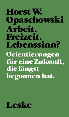 Arbeit. Freizeit. Lebenssinn? (eBook, PDF)