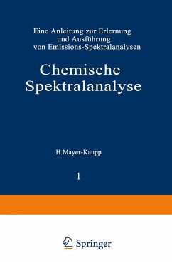 Cover Chemische Spektralanalyse (eBook, PDF)