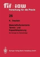 Cover Materialflußorientierte Termin- und Kapazitätsplanung (eBook, PDF)