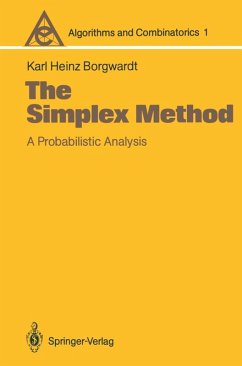 The Simplex Method (eBook, PDF) - Borgwardt, Karl Heinz
