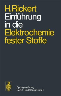Einführung in die Elektrochemie fester Stoffe (eBook, PDF) - Rickert, Hans
