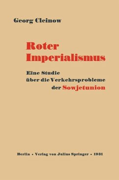 Roter Imperialismus (eBook, PDF) - Cleinow, Georg