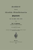 Denklchrift über das öffentliche Gesundheitswesen Helgolands für die Jahre 1886-1889 (eBook, PDF)