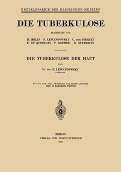 Cover Die Tuberkulose der Haut (eBook, PDF)