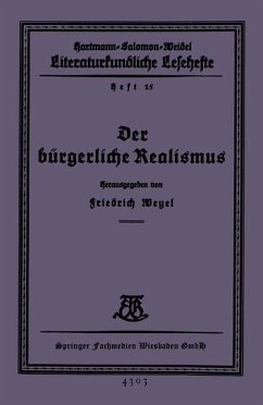 Cover Der bürgerliche Realismus (eBook, PDF)