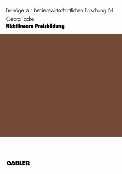 Cover Nichtlineare Preisbildung (eBook, PDF)