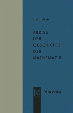 Abriss der Geschichte der Mathematik (eBook, PDF) - Struik, Dirk Jan