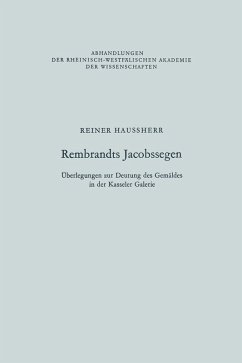 Rembrandts Jacobssegen (eBook, PDF) - Haussherr, Reiner