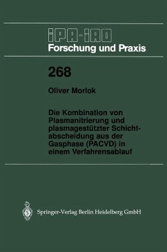 Cover Die Kombination von Plasmanitrierung und plasmagestützter Schichtabscheidung aus der Gasphase (PACVD) in einem Verfahrensablauf (eBook, PDF)
