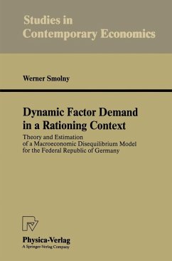 Cover Dynamic Factor Demand in a Rationing Context (eBook, PDF)
