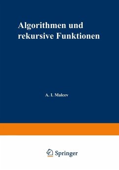 Algorithmen und rekursive Funktionen (eBook, PDF) - Mal'cev, Anatolij I.