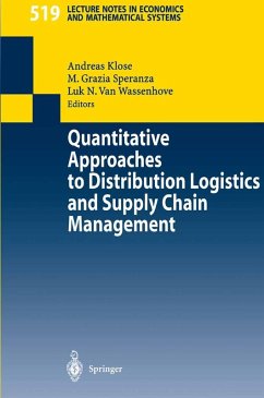 Cover Quantitative Approaches to Distribution Logistics and Supply Chain Management (eBook, PDF)