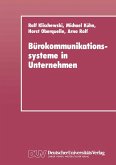 Bürokommunikationssysteme in Unternehmen (eBook, PDF)