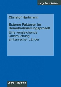 Externe Faktoren im Demokratisierungsprozeß (eBook, PDF) - Hartmann, Christof
