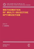 Mathematics of Multi Objective Optimization (eBook, PDF)