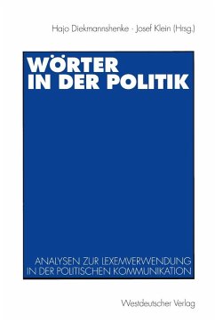 Cover Wörter in der Politik (eBook, PDF)
