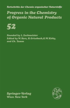 Cover Fortschritte der Chemie organischer Naturstoffe / Progress in the Chemistry of Organic Natural Products (eBook, PDF)