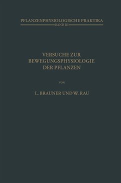Cover Versuche zur Bewegungsphysiologie der Pflanzen (eBook, PDF)