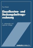 Einzelkosten- und Deckungsbeitragsrechnung (eBook, PDF)