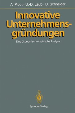Innovative Unternehmensgründungen (eBook, PDF) - Laub, Ulf-Dieter; Schneider, Dietram