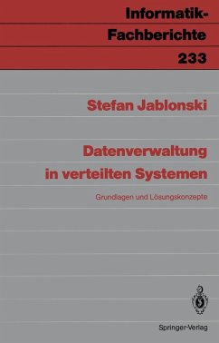 Datenverwaltung in verteilten Systemen (eBook, PDF) - Jablonski, Stefan