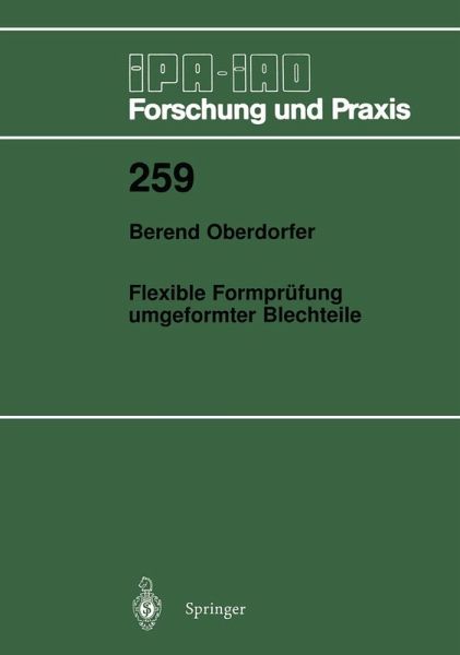 Flexible Formprüfung umgeformter Blechteile (eBook, PDF)