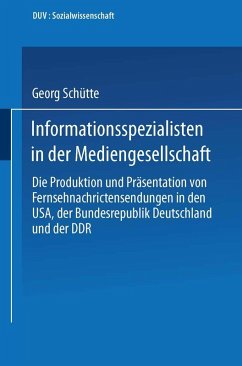 Informationsspezialisten in der Mediengesellschaft (eBook, PDF) - Schütte, Georg