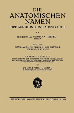 Cover Die Anatomischen Namen (eBook, PDF)
