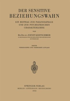 Der Sensitive Beziehungswahn (eBook, PDF) - Kretschmer, Ernst