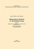 Bibliographisches Handbuch zur Sprachinhaltsforschung (eBook, PDF)