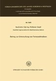 Beitrag zur Untersuchung von Formsandmischern (eBook, PDF)