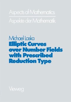 Elliptic Curves over Number Fields with Prescribed Reduction Type (eBook, PDF) - Laska, Michael