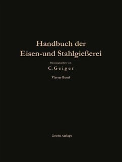 Cover Handbuch der Eisen- und Stahlgießerei (eBook, PDF)