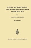 Theorie der Analytischen Funktionen Einer Komplexen Veränderlichen (eBook, PDF)