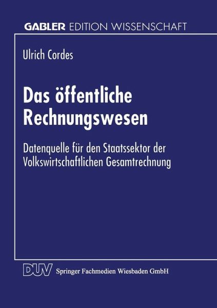 Das öffentliche Rechnungswesen (eBook, PDF)