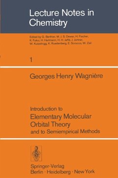 Introduction to Elementary Molecular Orbital Theory and to Semiempirical Methods (eBook, PDF) - Wagniere, G. H.