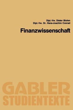 Finanzwissenschaft (eBook, PDF) - Blohm, Dieter; Conrad, Hans-Joachim