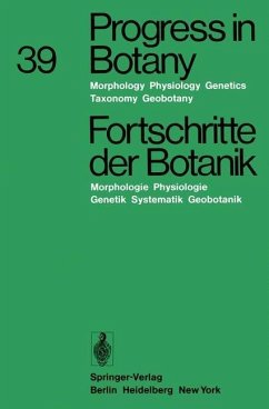 Progress in Botany / Fortschritte der Botanik (eBook, PDF) - Ellenberg, Heinz; Esser, Karl; Merxmüller, Hermann; Schnepf, Eberhard; Ziegler, Hubert