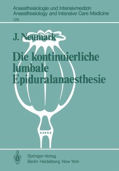 Cover Die kontinuierliche lumbale Epiduralanaesthesie (eBook, PDF)