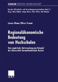 Regionalökonomische Bedeutung von Hochschulen (eBook, PDF)