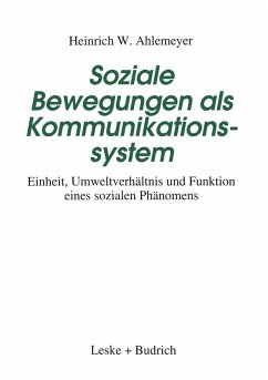 Cover Soziale Bewegungen als Kommunikationssystem (eBook, PDF)