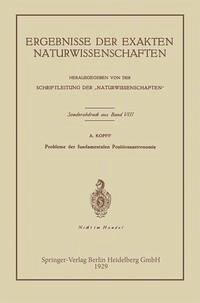 Cover Probleme der fundamentalen Positionsastronomie (eBook, PDF)
