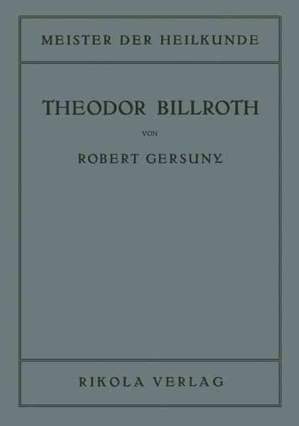 Theodor Billroth (eBook, PDF)