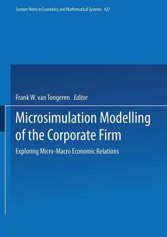Cover Microsimulation Modelling of the Corporate Firm (eBook, PDF)