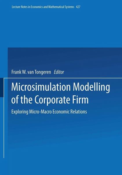 Microsimulation Modelling of the Corporate Firm (eBook, PDF) Microsimulation Modelling of the Corporate Firm (eBook, PDF)