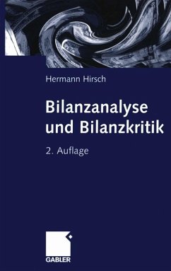 Bilanzanalyse und Bilanzkritik (eBook, PDF) - Hirsch, Hermann