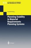 Planning Stability in Material Requirements Planning Systems (eBook, PDF)