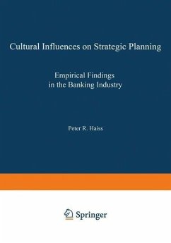 Cultural Influences on Strategic Planning (eBook, PDF) - Haiss, Peter R.