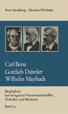 Carl Benz Gottlieb Daimler Wilhelm Maybach (eBook, PDF)