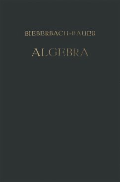 Vorlesungen über Algebra (eBook, PDF) - Bieberbach, Ludwig